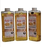 DIADIA WHITE Cosmetics Egg Oil, Original Egg York & Oil For Darker Complexion, 7-Day Corrector for Face & Body, Nourishing Glow Body Oil with Carrot Seed & Sensitive Skin Friendly Formula, 1000 ml