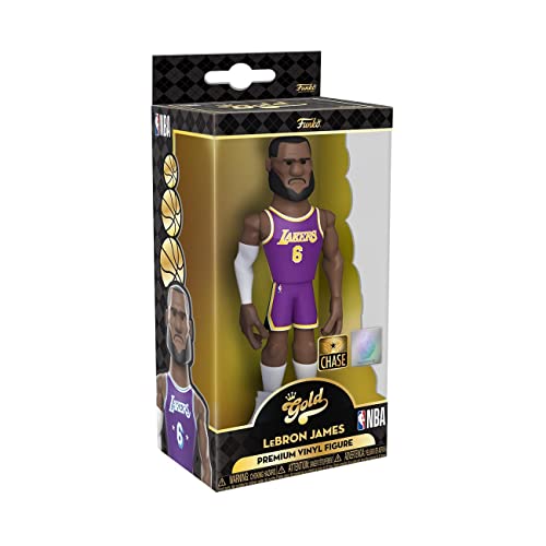 Funko Pop! Gold Nba: Lakers - Lebron James (City) 5" With Chase (Styles May Vary) #TOP3