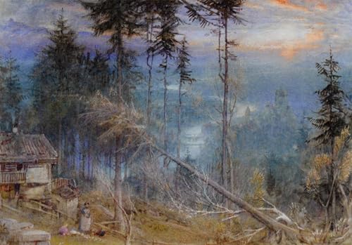Pintura al óleo Thun de Albert Goodwin de 60x90cm: la solución ideal para paredes vacías