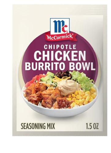 McCormick Seasoning & Rub Packets - set of 2 (Chicken Burrito Bowl 1.5oz)