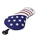 Craftsman Golf Red White Blue USA Flag Stars Fairway 3 5 Wood Cover Headcover(Wood Cover)