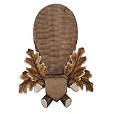 geweih rehbock deko wunderschönes sehr hochwertig gearbeitetes geschnitztes Trophäenschild für Rehgeweihe passend für alle Größen (lange Nase, ganze Licht, ganze Nase)