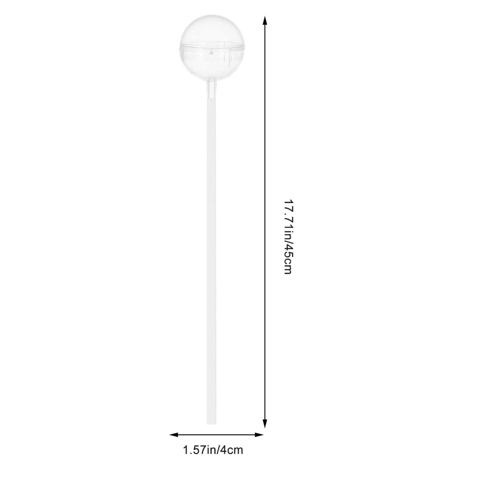 LIFKOME 100 Pezzi Supporti Plastica per Bouquet di Cioccolato Base Fissa Resistente per Decorazioni Caramelle e Dolci Accessori Matrimonio Segnaposto Moderno