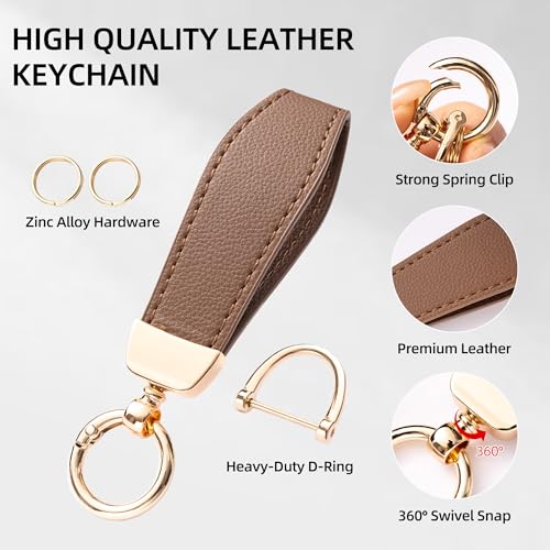 GripKeyShell™ for Mazda Key Fob Cover, Leather + Soft TPU Car Key Case with Keychain Compatible with 2019–2026 Mazda 3 6 CX-5 CX-9 CX-30 CX-50 CX-60 CX-70 CX-90 MX-5 Miata MX-30 Keys by GripKeyShell - Used condition - Image 5