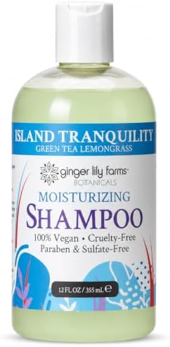 Ginger Lily Farms Botanicals Shampoo, 12oz, Island Tranquility