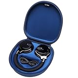 LTGEM Case Compatible with Silensys E7 / MOVSSOU E7 Active Noise Cancelling Headphones, Blue
