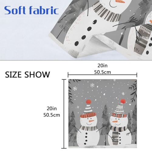 Servilletas de tela multipack 20 x 20 pulgadas 6 unidades miniatura 6