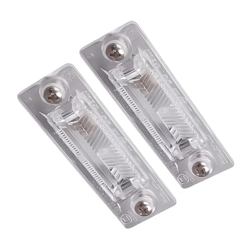 Plafón piloto de matrícula para Touran 2003 a 2010 y Caddy recambio luz trasera 2 uds