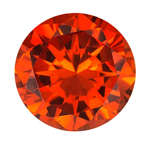 Oxyde de zirconium rond Cz Jarkan Rashi Ratan 4,25-7,25 Ratti pierre pour astrologie