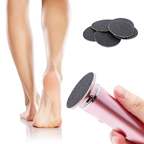 ELEVEN EVER Electric Callus Remover (Speed Adjustable) with 60pcs Replacement Sandpaper Discs, Professional Pedicure Foot File Sander for Men Women Dead Cracked Hard Dry Skin