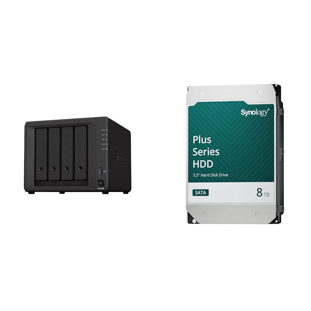 Amazon.co.jp: Synology NAS 4ベイ DiskStation DS923+ & Synology HDD 