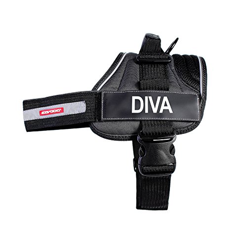 EzyDog Side Badge - Clearly Identifies Your Dog When Wearing The Convert Dog Harness - Set of Two Badges (Tripawd, Large)