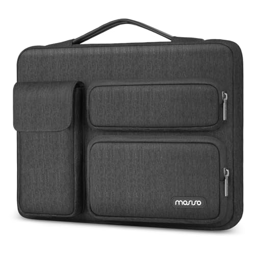 MOSISO �p�\�R���P�[�X 360�ی색�b�v�g�b�v�X���[�u�o�b�O�A�Ή��@�� MacBook Air/Pro�A13-13.3 �C���` �m�[�g�p�\�R���A�Ή��@��MacBook Pro 14�C���` M5 M4 M3 M2 M1�A���J�� ���b�Z���W���[�o�b�O ��