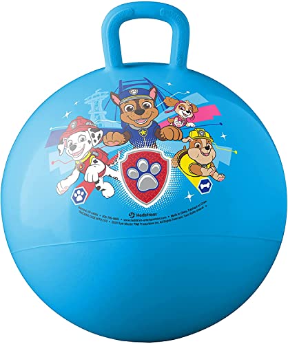 Paw Patrol Hopper Ball For Kids - Bundle With 15 Inch Paw Patrol Bouncy Ball With Handle, Stickers, And More (Paw Patrol Outdoor Toys) #TOP2