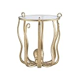 Powell Octiana Octopus Table with Antique Gold Finish D1339A20G