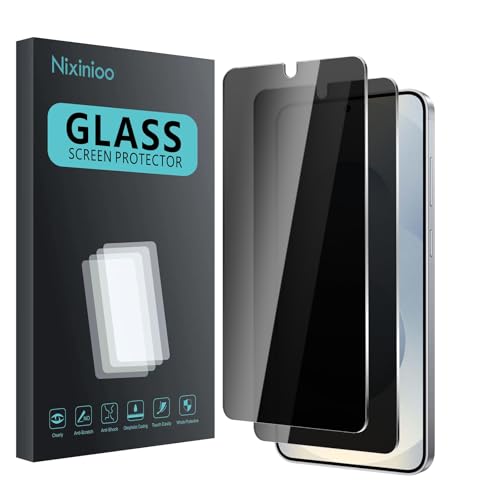 Verre trempé Samsung Galaxy S25 Plus noir anti-rayures et film protection écran anti-espion