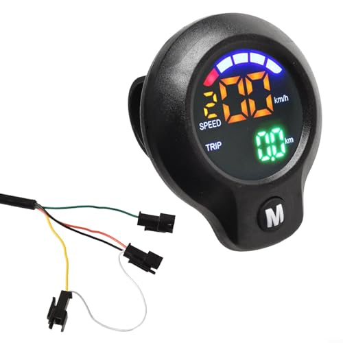 Electric Bike LCD Display Speedometer With Digital Color Screen,Battery Voltage