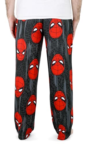 Marvel Comics Spiderman Pj Pants for Men, Performance Spiderman Pajama Pants for Adults, Character Pjs, Large4