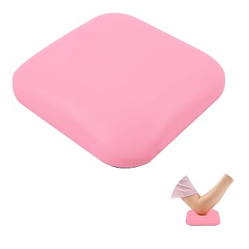 Nail Tech Elbow Rest, Soft Elbow Rest for Nail Tech, Elbow Pad Arm Rest for Nails, Nail Arm Rest for Elbow, Nail Arm Rest for Nail Tech, Elbow Rest for Nail, Nail Tech Supplies Pink