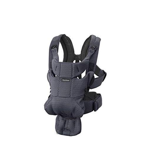 BabyBjörn Baby Carrier Free, 3D mesh, Anthracite