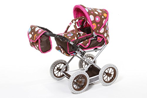 Knorrtoys 63113  Carrito de bebé de Juguete, marrón Estampado