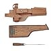 IMA C-96 Wood Butt Stock and Holster Set, Right Hand, Brown