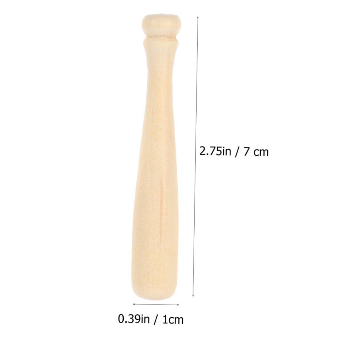 Hohopeti Baseball Crafts for Boys and Girls Small Bat Custom Wooden Baseball Bat Coloring Options