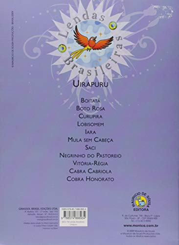 Turma da Mônica - lendas brasileiras - Uirapuru