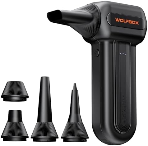 WOLFBOX MF60 soplador de aire comprimido, 110.000 RPM, inalámbric...