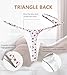 chahoo Sexy Underwear for Women Thong Low Rise G-String Panties 3-Pack Low Waist T Back String Underpants Gift for Women