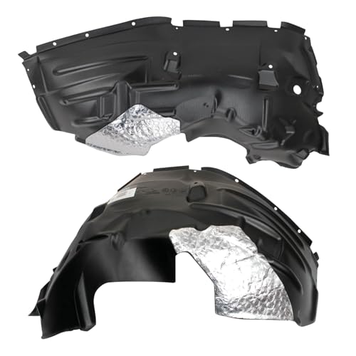 Image of TRQ Inner Fender Liner Set Compatible with 2018-2022 Jeep Wrangler CH1248199 CH1249199