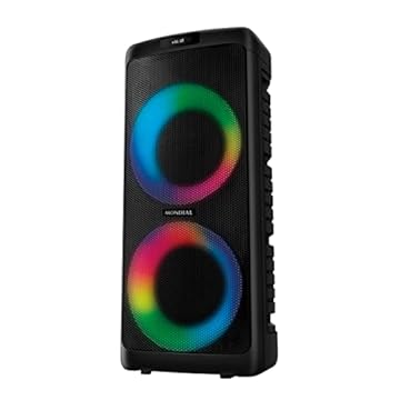Caixa de Som Portátil Mondial Partybox Preto, 600W, Bivolt - PBX-600