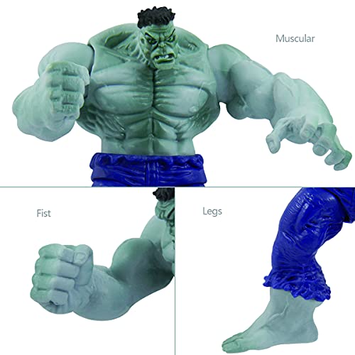 Incredible Hulk Action Figure Garage Kit Marvel Avengers Action Figure Pvc Figure Model Grey #TOP3