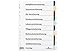 Produktbild DURABLE Versicherungsregister/6741-27 DIN A4 farbiger Ablauf Hartfolie