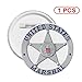 Us Marshals Service Round Brooch 1.8 In Badges Chest Pins Gifts
