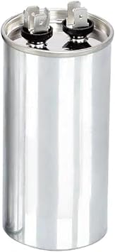 40+5uF CBB65 Dual Run Capacitor 440V AC Motor Start Replacement HVAC Refrigeration Conditioner, Compact,40 to 85C Operation(100UF)