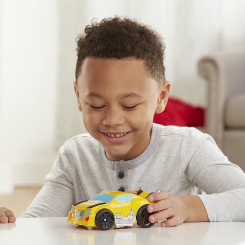 Transformers Rescue Bots Academy Bumblebee Converting Toy Robot, Playskool Heroes 6-Inch Collectible Action Figure Toy for Kids Ages 3 and Up (Amazon Exclusive) - image 6