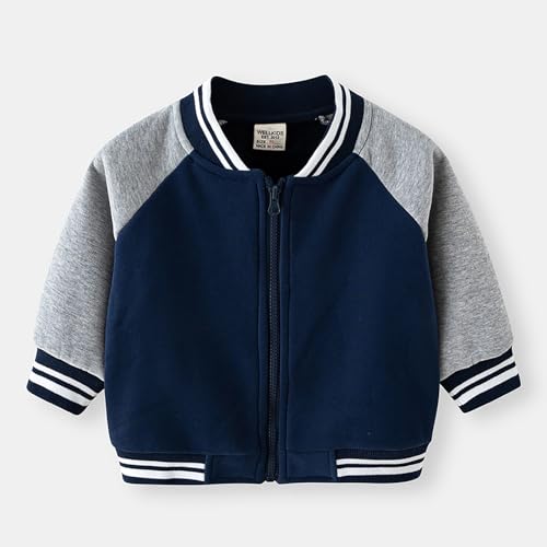 Light Jacket for Kids Autumn Winter Jacket Long Sleeve Zip Up Boys Coat Clothes Outwear Toddler Girl Winter2