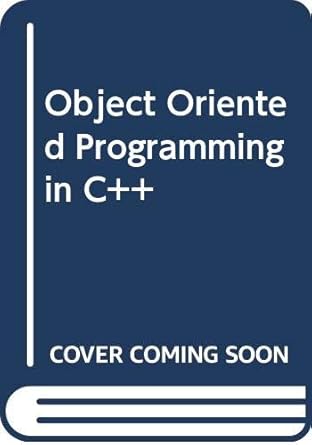 Object Oriented Programming in C++: Sharma, Pooja: 9788183295093 ...