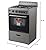 Avanti GR2416CSS 24" Gas Range with Sealed Burners, in Stainless Steel