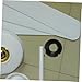 Holibanna Ceiling Fan Bracket Kit 1 Set of Accessories Easy Install No Tool Required