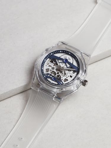 Image of French Connection Automatic Blue Dial Men's Watch-FCA09-1