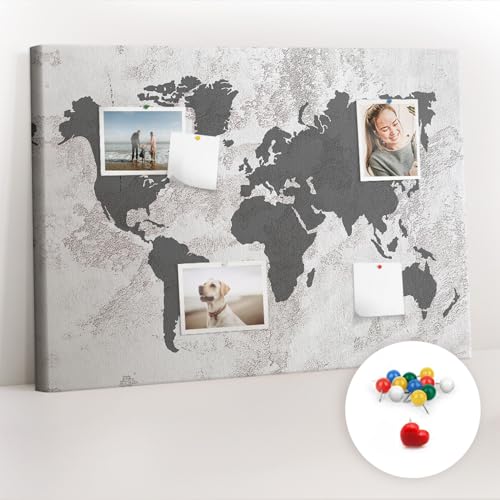 Tableau en liège horizontal grand format pour organiser vos projets et notes - 2