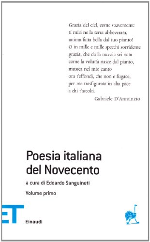 Poesia Italiana del Novecento