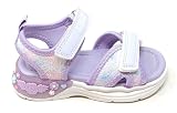 Lelli Kelly Sandalia Rita LKCL5530, lila, con luces LED en el talón, para niña, suela amortiguada, doble, Lila., 29 EU