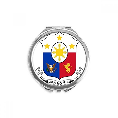 Miroir national Philippines de poche pour vos retouches beauté rapides en voyage et au bureau