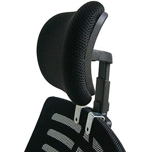ZIFON - Poggiatesta regolabile per sedia con poggiatesta e poggiatesta ergonomici, senza punti, semplice montaggio per sedia e poggiatesta per
