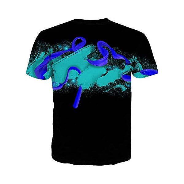 Yasswete Unisex 3D Printed Short Sleeve Top T-Shirts - Image 3