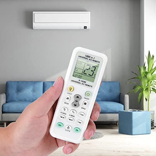Tbest Universal air Conditioner Remote,Rsal Télécommande Aircon, Télécommande Aircon, Télécommande Universelle Aircon, Télécommande Universelle pour...