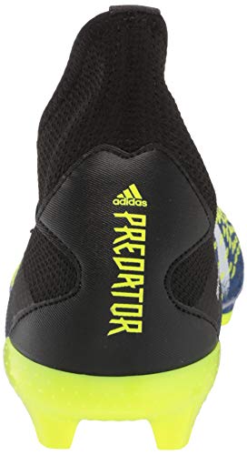 adidas Predator Freak .3 Firm Ground Voetbal Schoen Mannen, Zwart Wit Solar Geel, 41 1/3 EU - Image 4